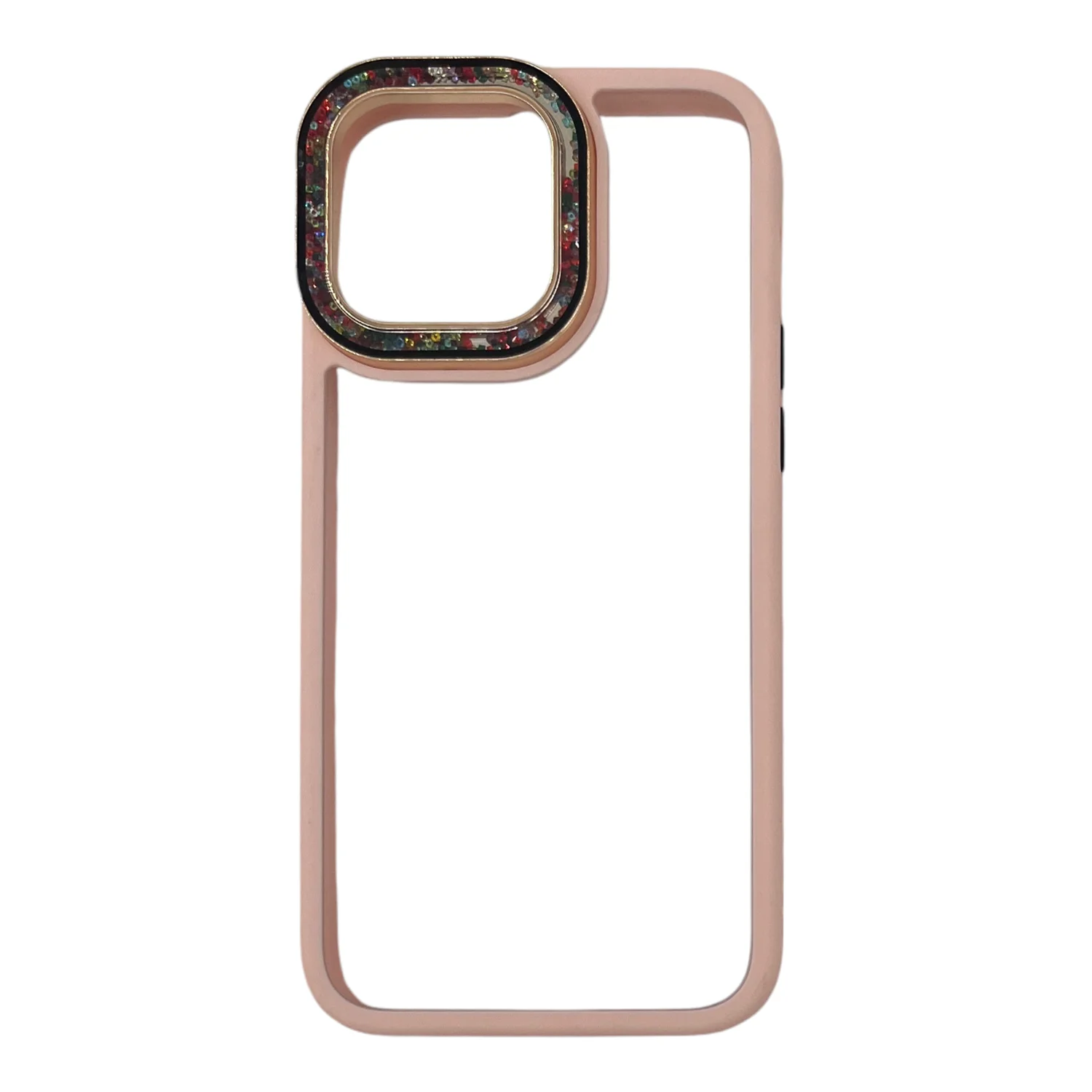 Nettech Apple iPhone 15 Pro Max Uyumlu NT-N027 Diamond Arka Koruma Kılıf (Pembe) NT-106945