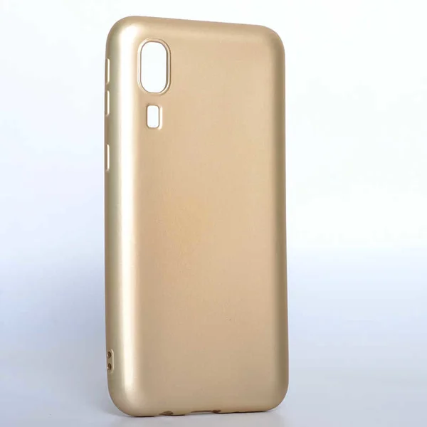 Galaxy A2 Core Kılıf Zore Premier Silikon Kapak - Gold - 1
