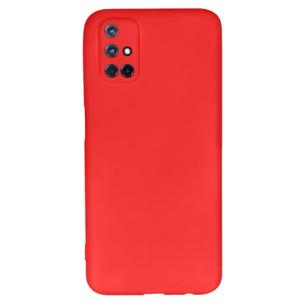 Nettech Samsung Galaxy M31S Uyumlu Nano Arka Koruma Kılıf (Kırmızı) NT-84254 - 1