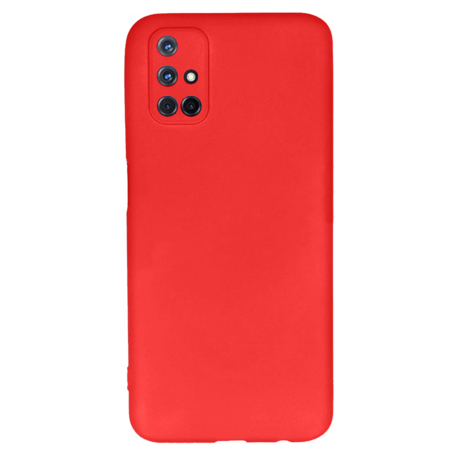 Nettech Samsung Galaxy M31S Uyumlu Nano Arka Koruma Kılıf (Kırmızı) NT-84254