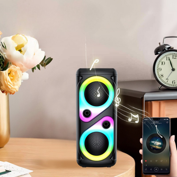 Blueseed BS-105 Party Box Kablosuz Hoparlör - Speaker (Siyah) NT-108806 - 5