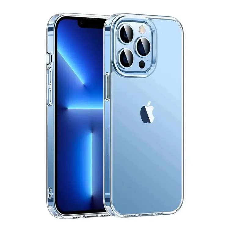 Nettech Apple iPhone 14 Pro Uyumlu Space Lazer Seri Arka Koruma Kılıf (Şeffaf) NT-98780