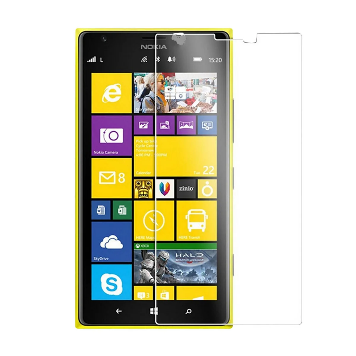 Nettech Nokia Lumia 532 Uyumlu Ön Koruma Cam Ekran Koruyucu NT-18320