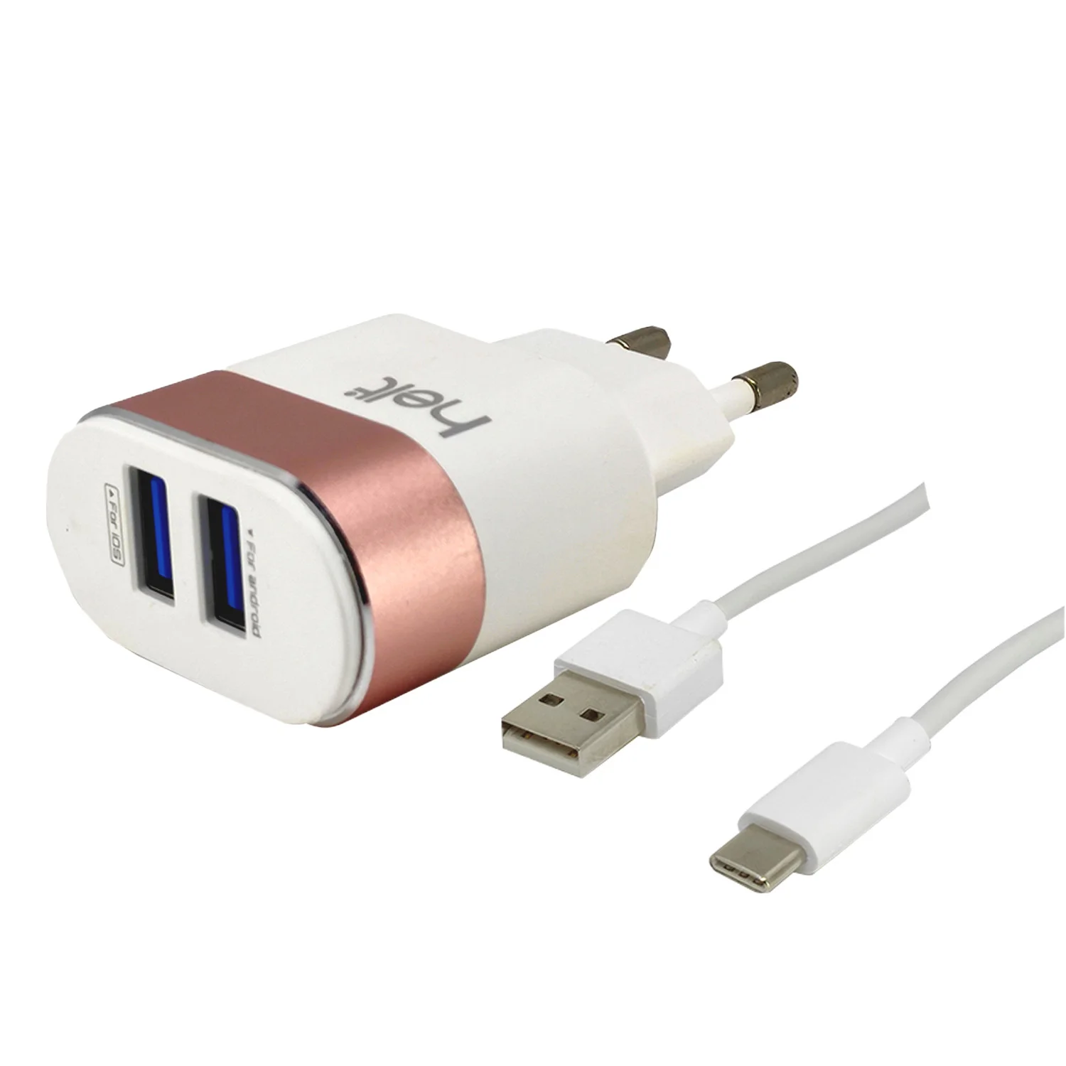 Helt HT-15 10W 2400 mAh Type-C Kablo + Şarj Aleti (Beyaz) NT-14576