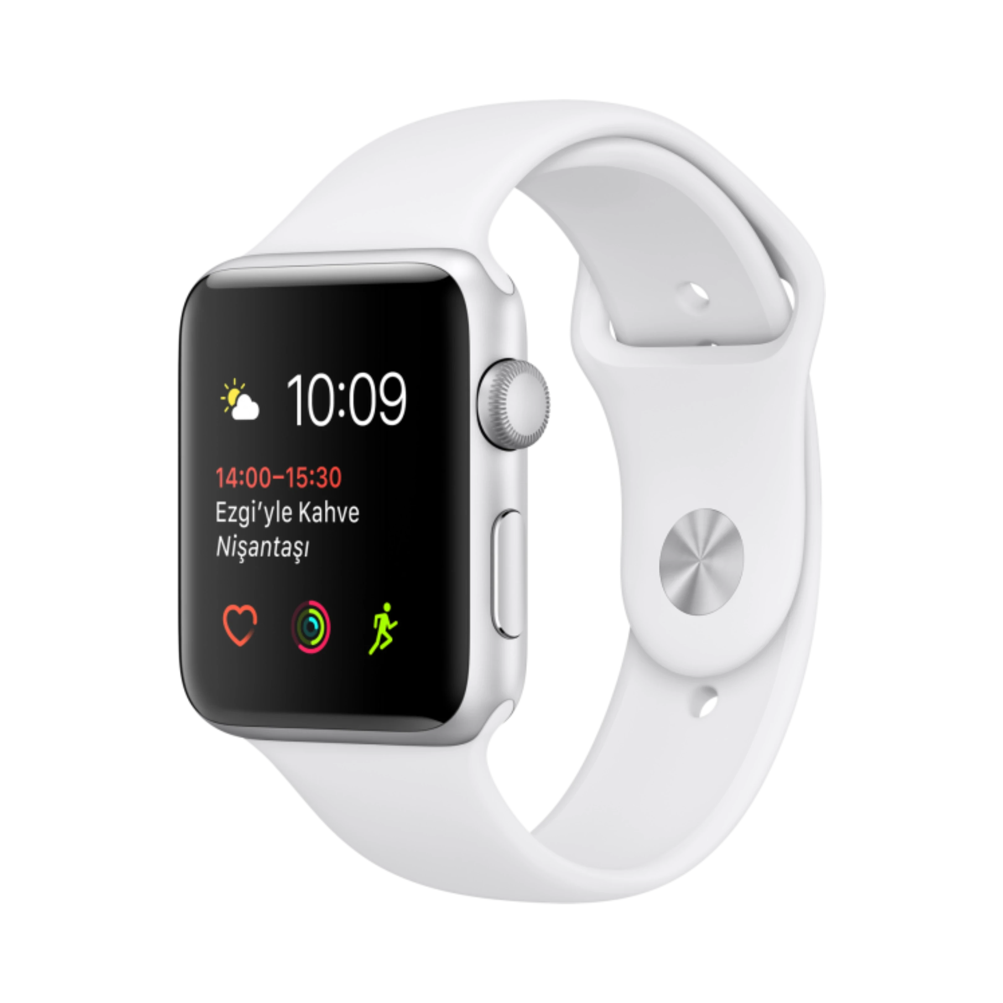 Apple Watch Series 2 - Alüminyum - 42mm - GPS - Gümüş