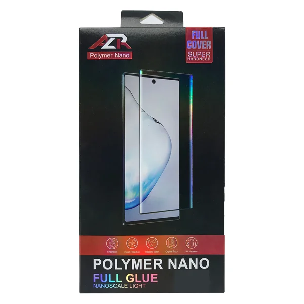 Nettech Samsung Galaxy S20 Ultra Uyumlu Ön Koruma Polymer Nano Ekran Koruyucu (Siyah) VR-21319 - 2