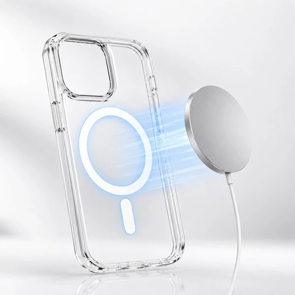 iphone 15 Şeffaf Magsafe Mika Kılıf Animasyonlu - 2