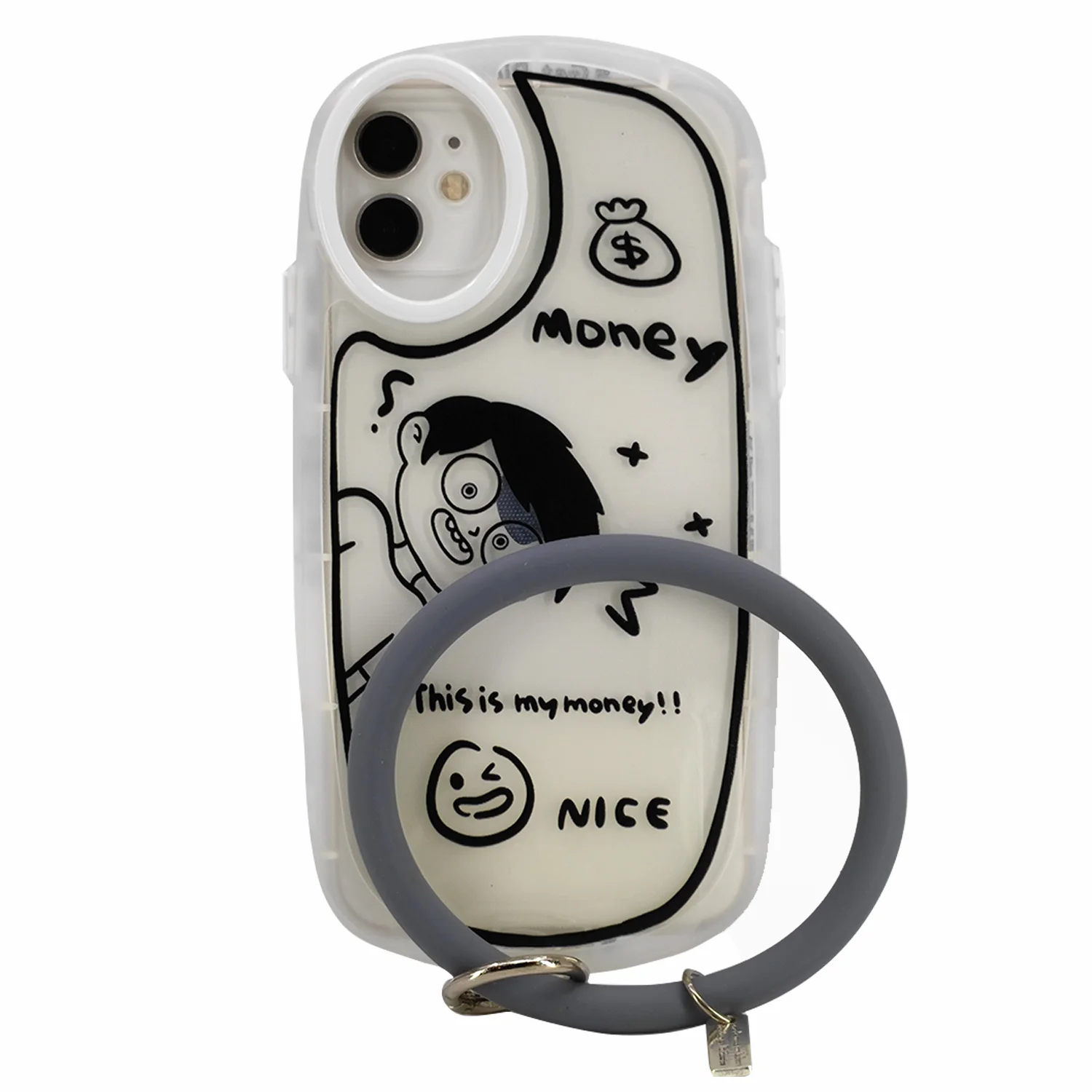 Nettech Apple iPhone 11 Uyumlu Karikatür Seri Arka Koruma Kılıf NT-97283