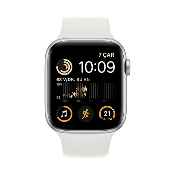 Apple Watch SE 2 - Alüminyum - 44mm - GPS - Gümüş - 2