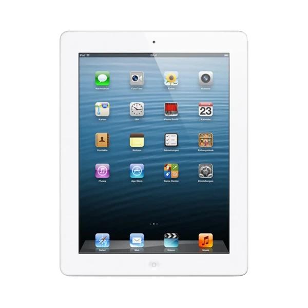 Apple iPad 4. Nesil - 128 GB - 9.7 inç - Wi-Fi + Cellular - Beyaz - 2