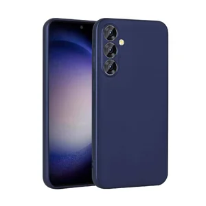 Galaxy S23 FE Kılıf Zore Premier Silikon Kapak - Lacivert