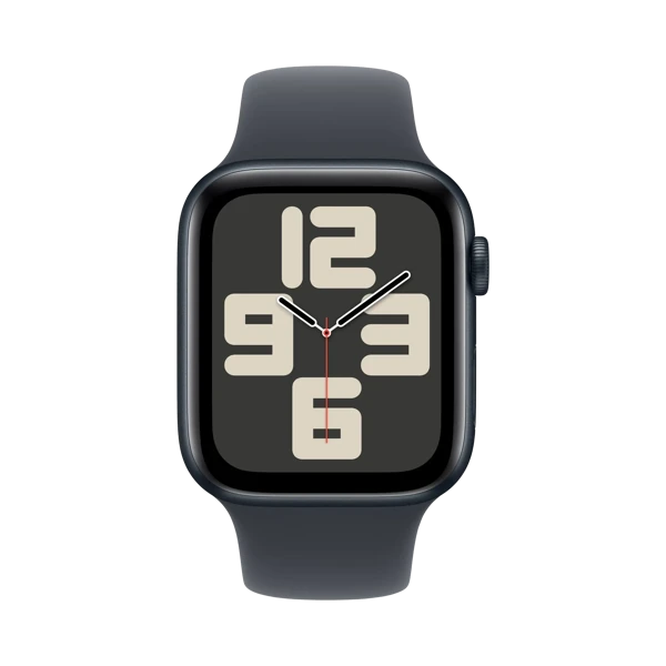 Apple Watch SE - Alüminyum - 44mm - Cellular - Gece yarısı - 2