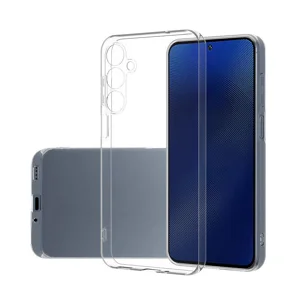 Galaxy S24 FE Kılıf Zore Süper Silikon Kapak - Şeffaf