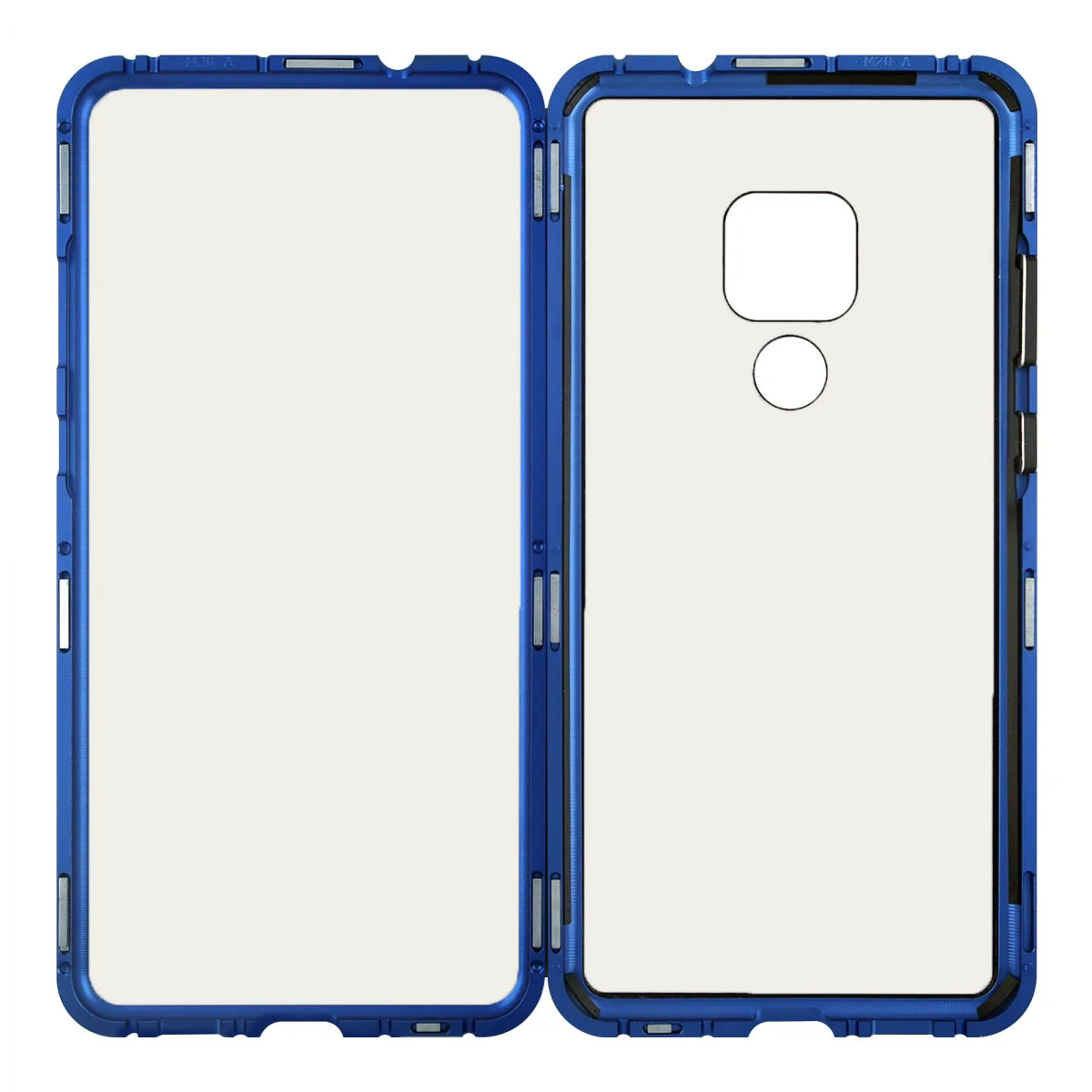 New Case Huawei Mate 20 Uyumlu Arka Koruma Arka Koruma Kılıf (Mavi) VR-11532