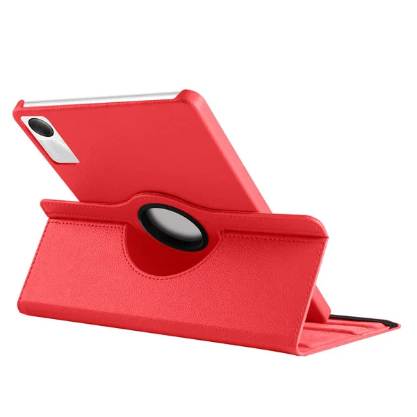 Xiaomi Redmi Pad SE Zore Dönebilen Standlı Kılıf - Kırmızı - 1