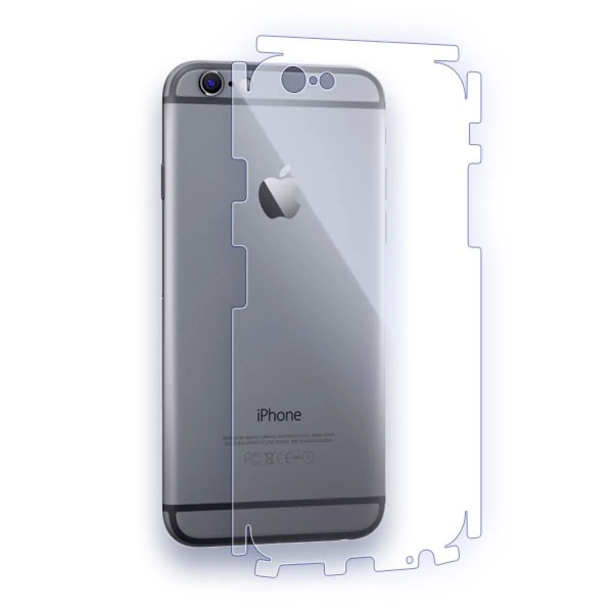 Newface Apple iPhone 7 Uyumlu Arka Koruma 360 Full Kaplama (Şeffaf) NT-18014