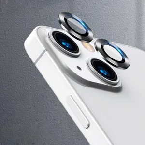 Apple iPhone 13 Zore CL-07 Kamera Lens Koruyucu - Koyu Gri