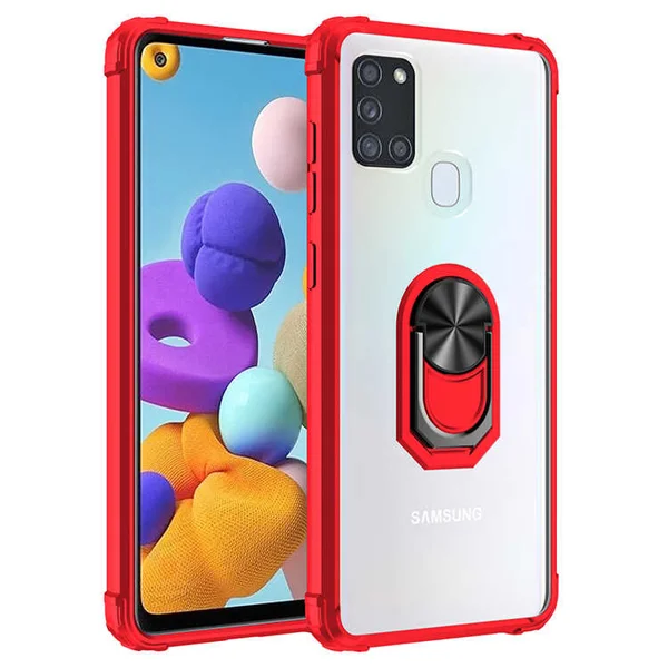 Galaxy A21S Kılıf Zore Mola Kapak - Kırmızı