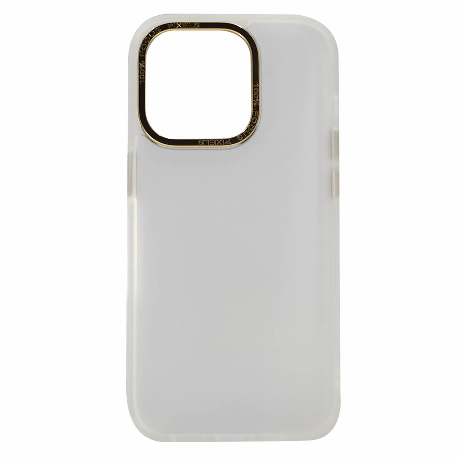 Nettech Apple iPhone 14 Pro Uyumlu Kamera Metal Çerçeve Seri Arka Koruma Kılıf (Sarı) NT-96766
