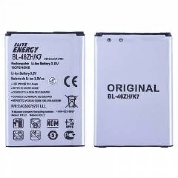 Teknonet LG K8 (K350) Uyumlu LG BL-46ZH 2045 mAh Batarya NT-15108 - 1