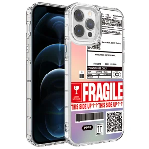 Apple iPhone 13 Pro Max Kılıf Kamera Korumalı Renkli Desenli Sert Silikon Zore Korn Kapak - NO5