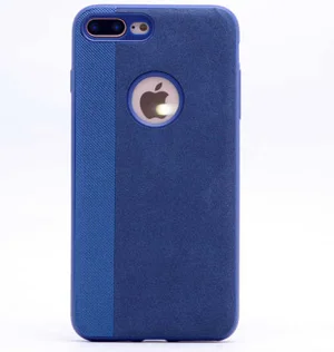 Apple iPhone 8 Plus Kılıf Zore City Silikon - Lacivert