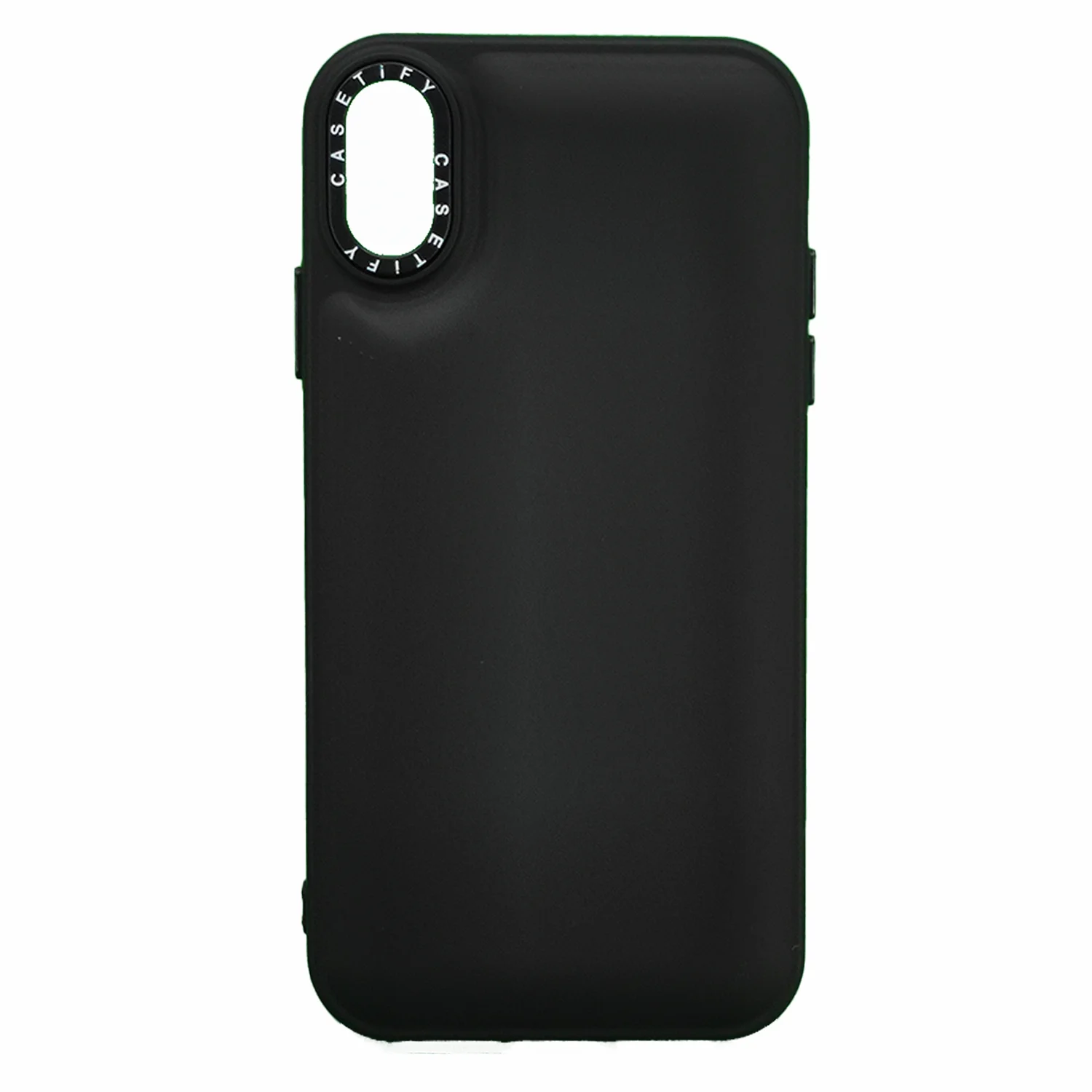 Nettech Vivo Y02S Uyumlu Casetify Buff Seri Arka Koruma Kılıf (Siyah) NT-99724