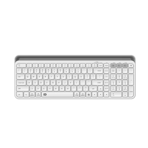 FD K912T Bluetooth Klavye (Beyaz) NT-105011 - 1