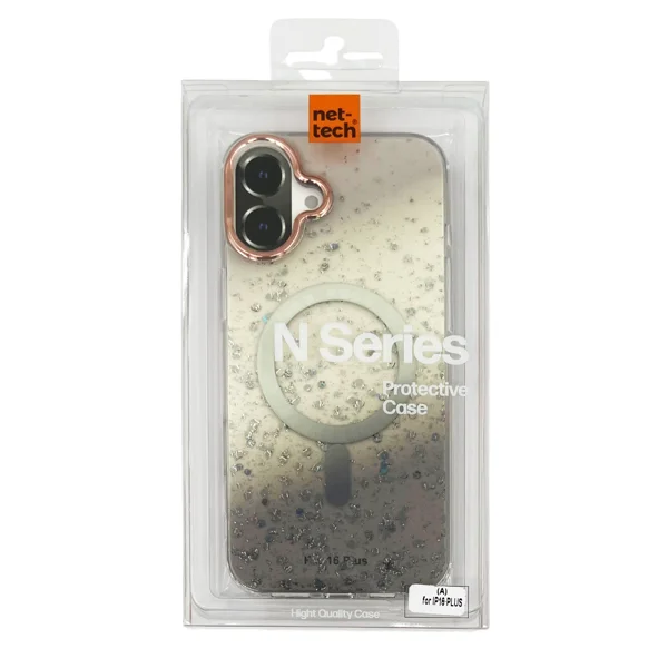 Nettech Apple iPhone 16 Plus Uyumlu NT-N056 Arka Koruma Kılıf (Siyah) NT-110983 - 2