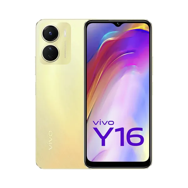Vivo Y16 128 GB Işıltılı Altın - 1