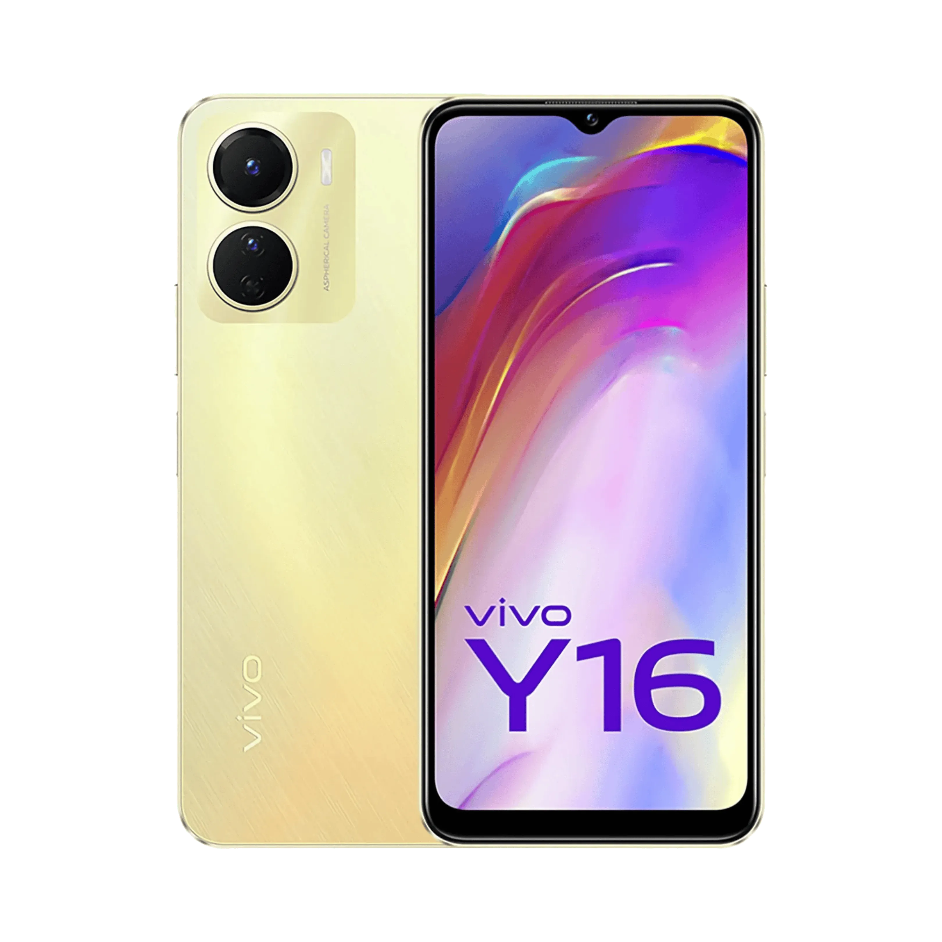 Vivo Y16 128 GB Işıltılı Altın