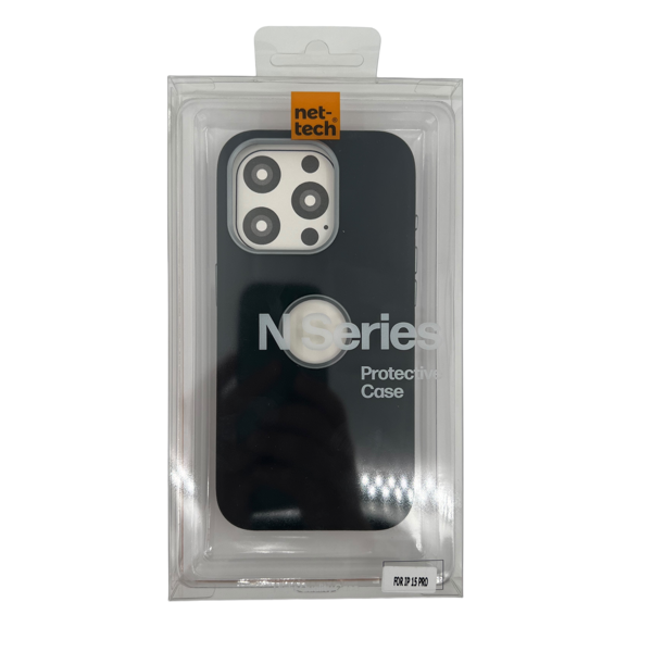 Nettech Apple iPhone 15 Pro Uyumlu NT-N020 Arka Koruma Kılıf (Siyah) NT-106492 - 3