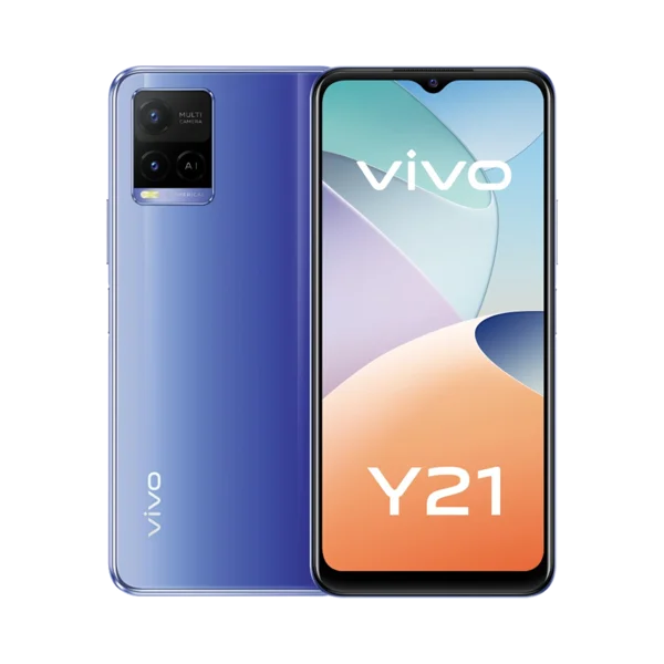 Vivo Y21 - 64 GB - Metalik Mavi