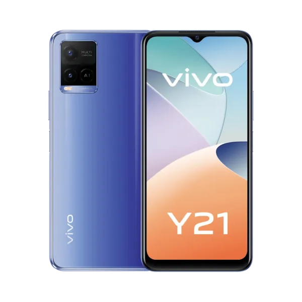 Vivo Y21 Metalik Mavi 64 GB - 1