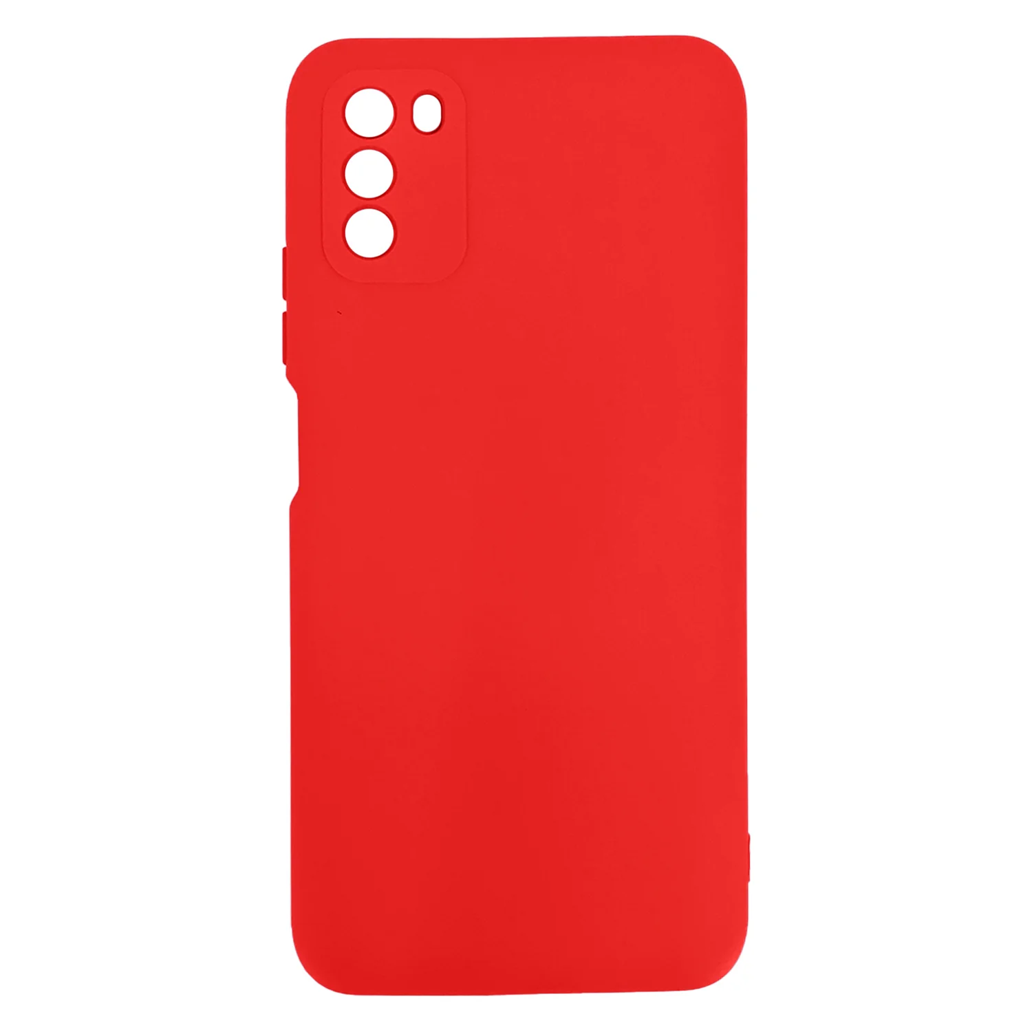 Nettech Xiaomi Poco M3 Uyumlu Nano Arka Koruma Kılıf (Kırmızı) NT-87728