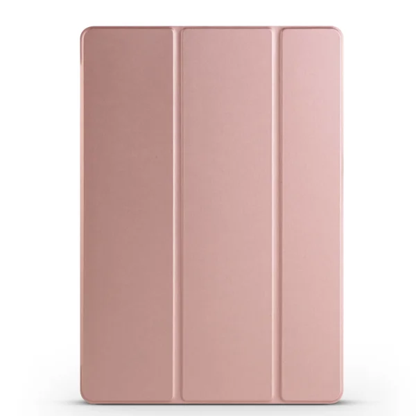 Lenovo Tab P12 Zore Smart Cover Standlı 1-1 Kılıf - Rose Gold - 1