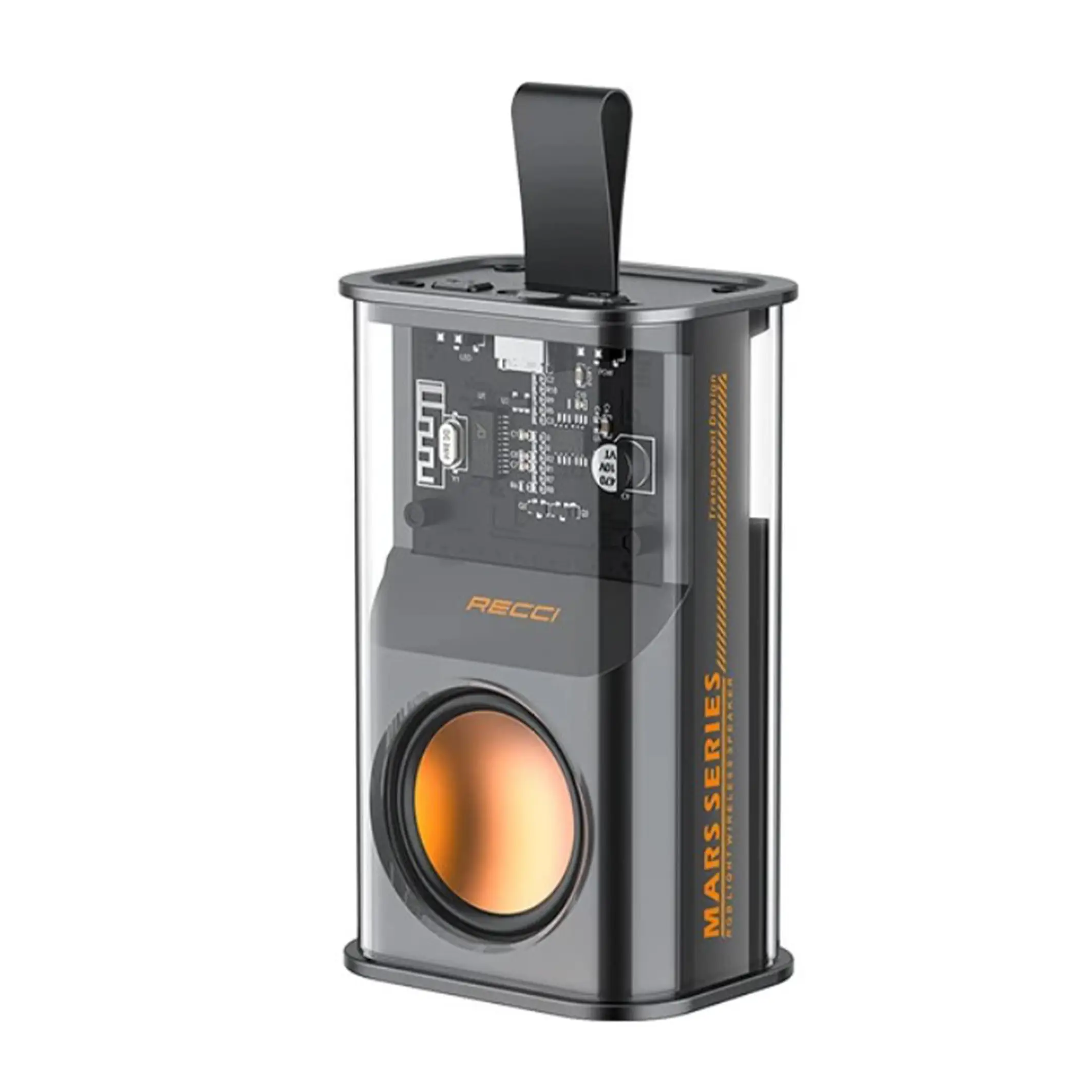 Recci RSK-W30 Mars Seri Kablosuz Hoparlör - Speaker (Siyah) NT-103821