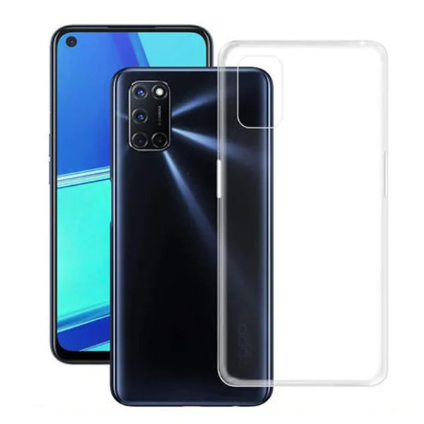 Nettech Oppo A52 Uyumlu Şeffaf Seri Arka Koruma Kılıf (Şeffaf) NT-80132 - 1