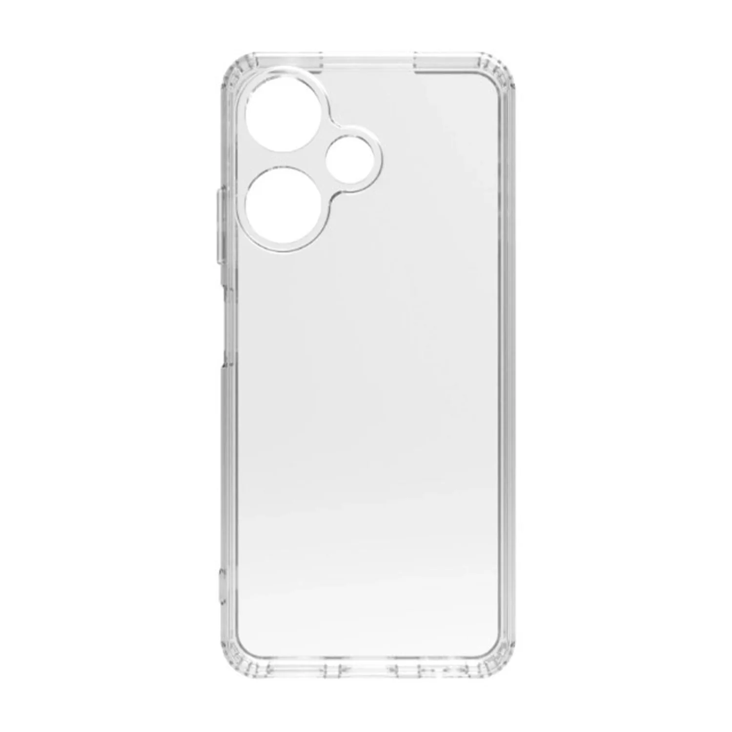 Nettech İnfinix Hot 30İ Uyumlu Lüx Seri Kamera Korumalı Arka Koruma Kılıf (Şeffaf) NT-106319