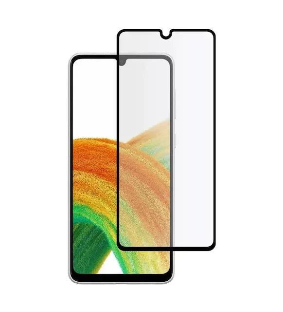Nettech Samsung Galaxy A33 Uyumlu Ön Koruma Mat Seramik Nano Ekran Koruyucu (Siyah) NT-93821