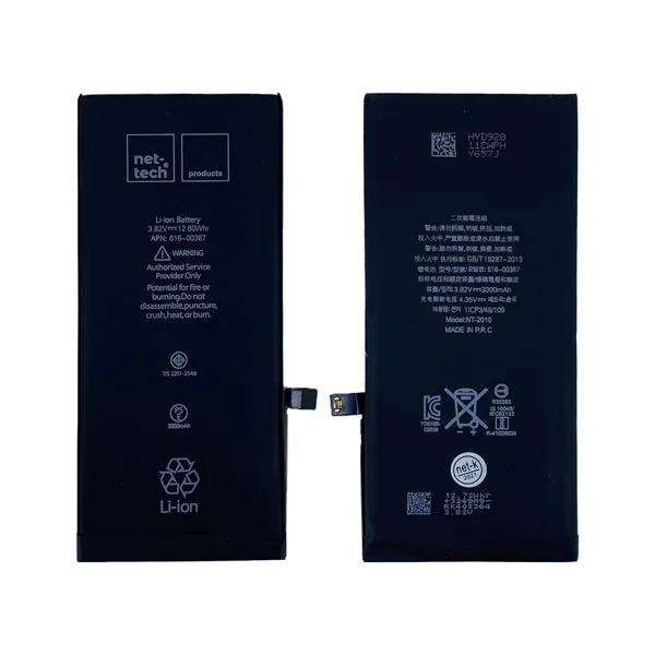 Teknonet Apple iPhone 8 Plus Uyumlu Nettech 3400 mAh Batarya NT-32409 - 1