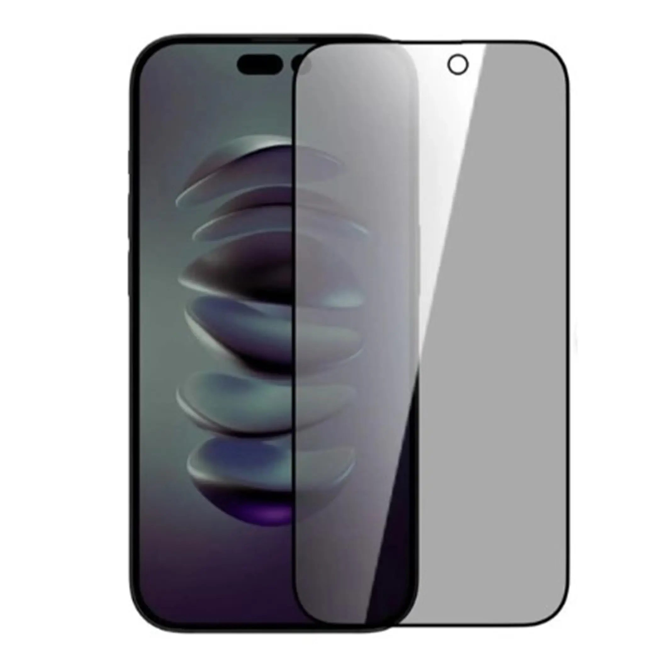Nettech Apple iPhone 15 Pro Uyumlu Hayalet Full Cam Koruyucu (Siyah) NT-102955