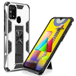 Galaxy M31 Kılıf Zore Volve Kapak - Gri