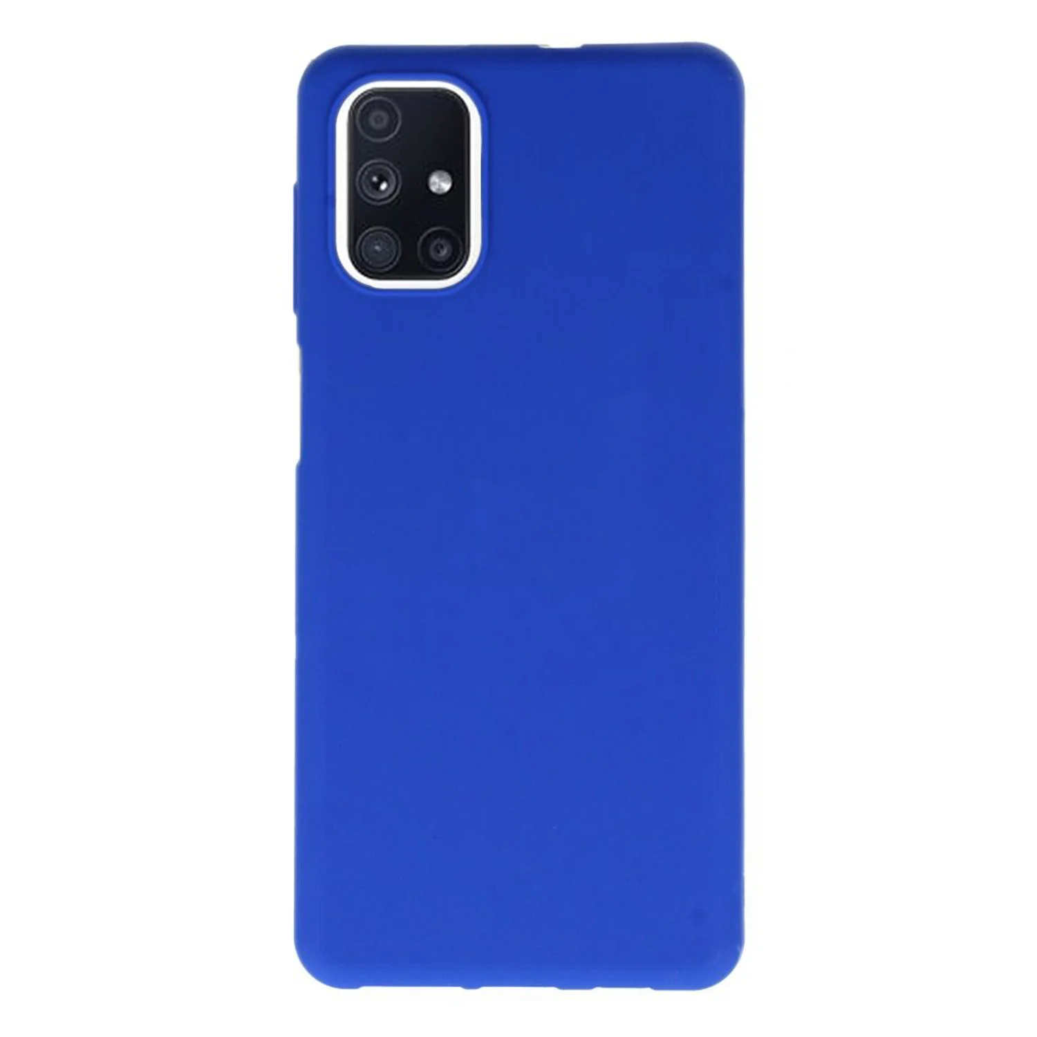 Nettech Samsung Galaxy M51 Uyumlu Trend Seri Arka Koruma Kılıf (Mavi) NT-82208