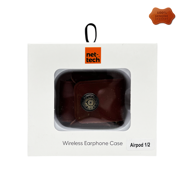 Nettech Apple Airpods Uyumlu NT-N051 Airpods Arka Koruma Kılıf (Kahverengi) NT-109436 - 3