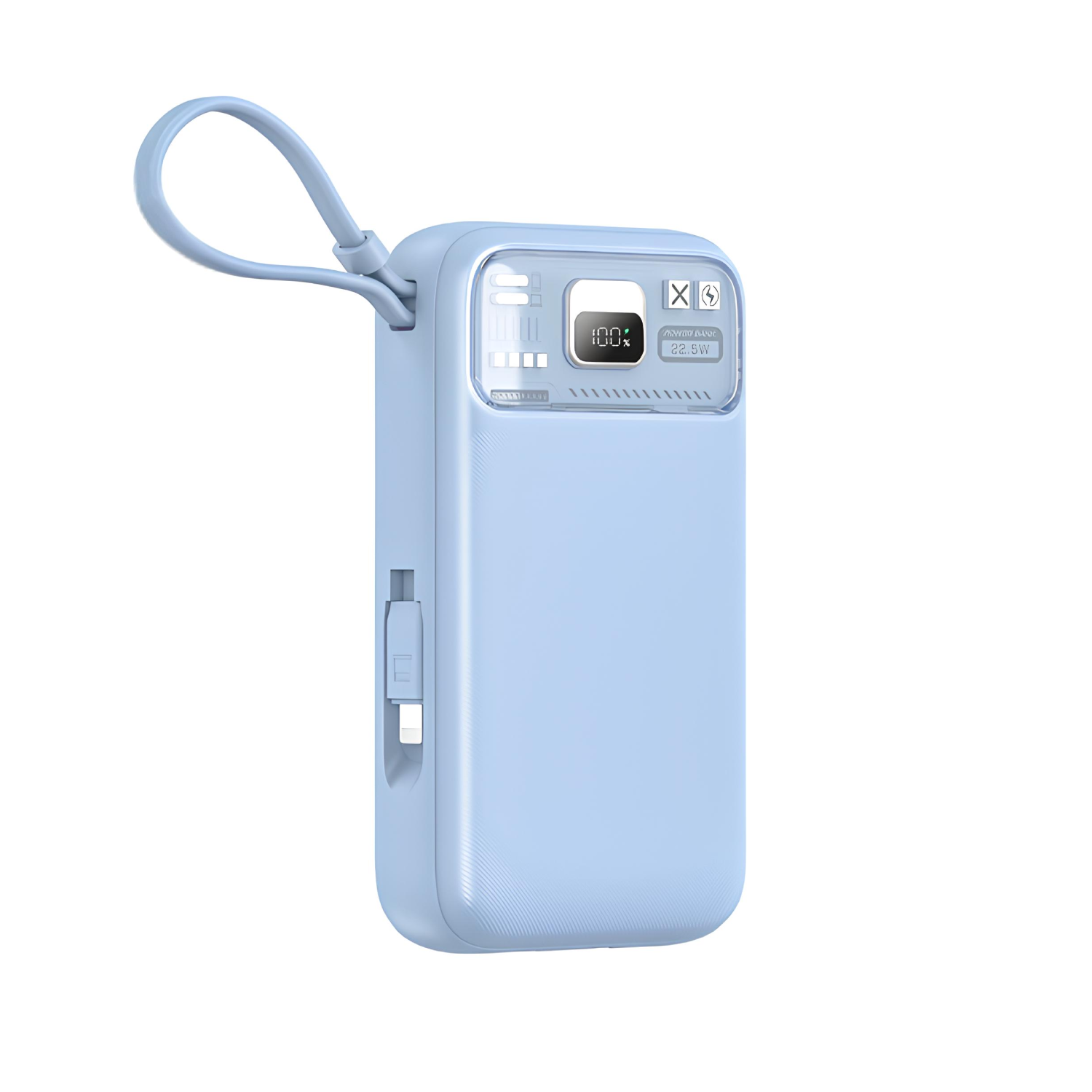 Nettech NT-PW35 PD 20W + 22.5W 15W 20000 MAh Taşınabilir Powerbank (Mavi) NT-104930