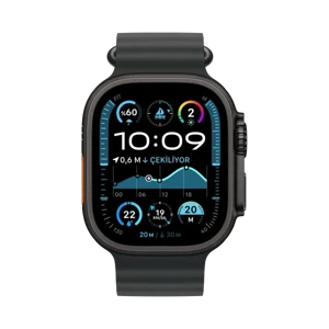 Apple Watch Ultra 2 Titanyum 49mm GPS + Cellular Gece Yarısı - küçük görsel 2