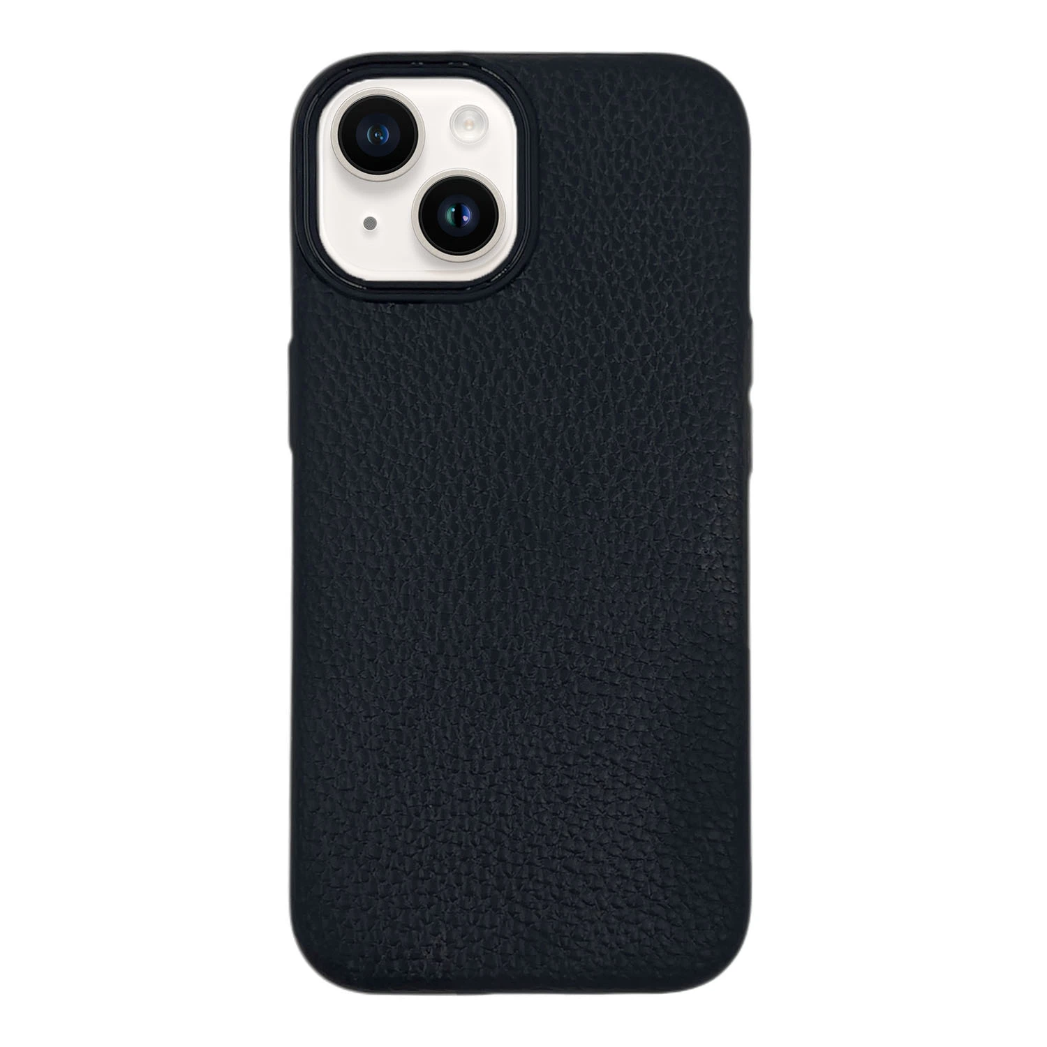 Nettech Apple iPhone 13 Uyumlu NT-N067 Deri Arka Koruma Kılıf (Siyah) NT-112565