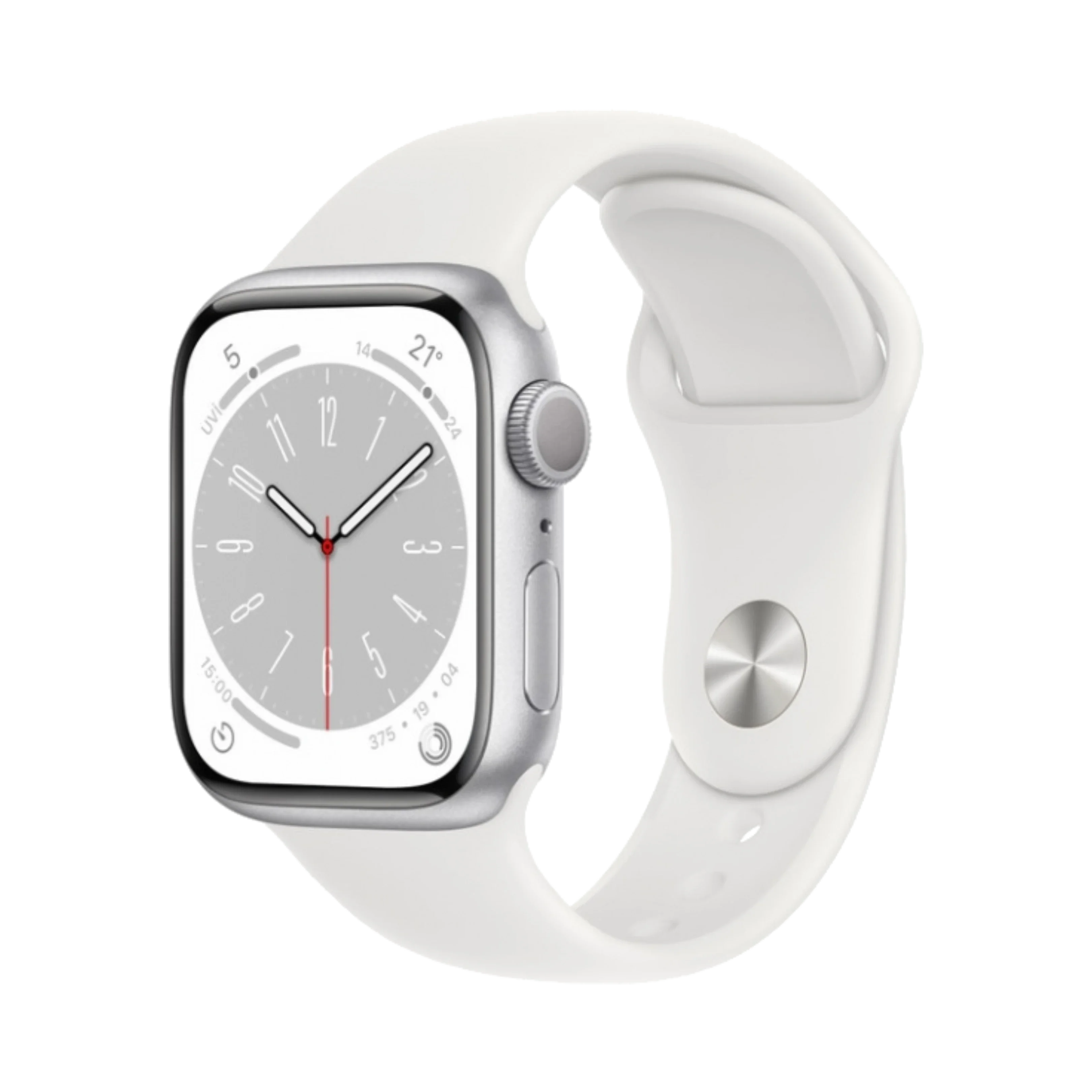Apple Watch Series 8 - Alüminyum - 41mm - GPS - Gümüş