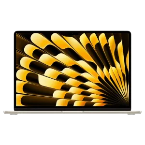 Apple MacBook Air 15" (15-inch, 2024) - M3 chip with 8-core CPU and 10-core GPU - 16 GB - 256 GB - Yıldız ışığı